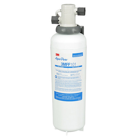 3M Aqua-Pure Water Filter System, 2.5 gpm, 0.2 Micron, 4-1/2" O.D., 16 in H 5616318