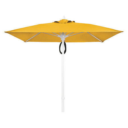 FIBERBUILT Market Umbrella 4 Rib Pulley Pin, Yellow, 6 ft. 6SQMPPW-4602