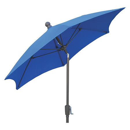 FIBERBUILT Patio Tilt Umbrella Crank Cb, Blue, 7.5 ft. 7HCRCB-T-PACIFIC BLUE