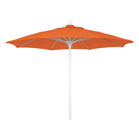 FIBERBUILT Market Umbrella 8Rib Push Up, Tuscan, 7.5 ft. 7MPUW-4677