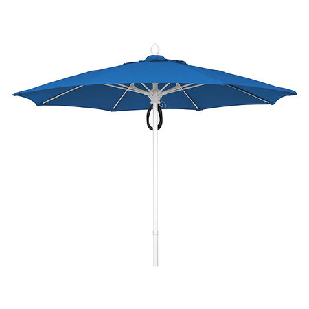 FIBERBUILT Market Umbrella 8Rib Pulley Pin, Blue, 9 ft. 9MPPW-4601