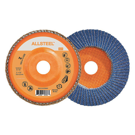 Walter Surface Technologies Allsteel™ Wire Brush Stringer Bead Wheel 4-1/2" - Steel 13W461