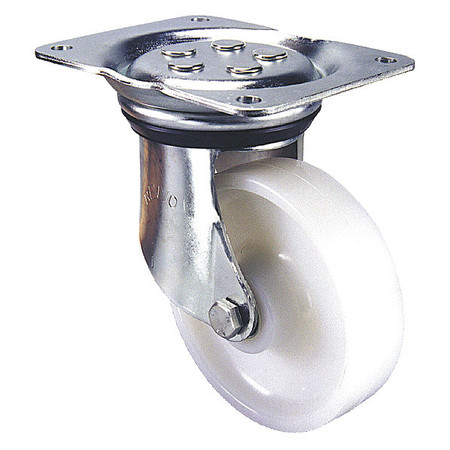 REVVO Swivel Caster With Nylon Wheel, Plain Be TS4 100 NY04