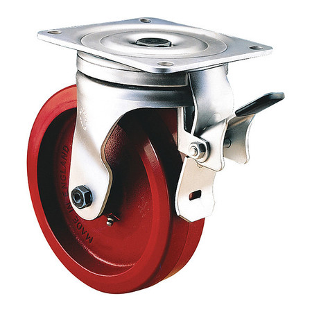 REVVO Swivel Caster With, Metric Plate, With P 855-SUB-SWB