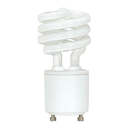 Satco 9W T2 LED Light Bulb - Bi Pin GU24 Base - White Finish S8201
