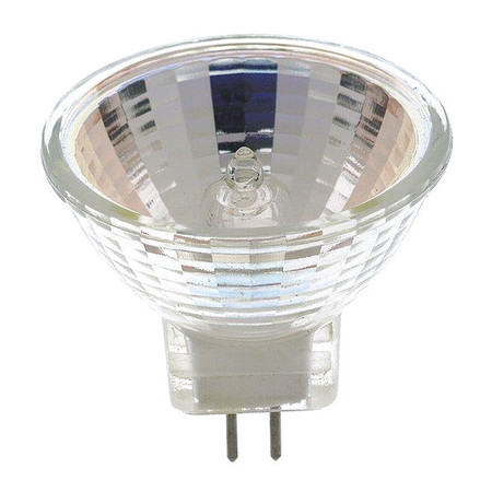 SATCO 10W MR11 Halogen Light Bulb - Bi Pin GZ4 Base - Clear Finish S3195