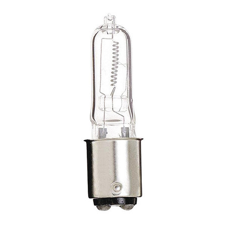 SATCO 150W T4.5 Halogen Light Bulb - Bayonet Double Contact Base - Clear Finish S3122