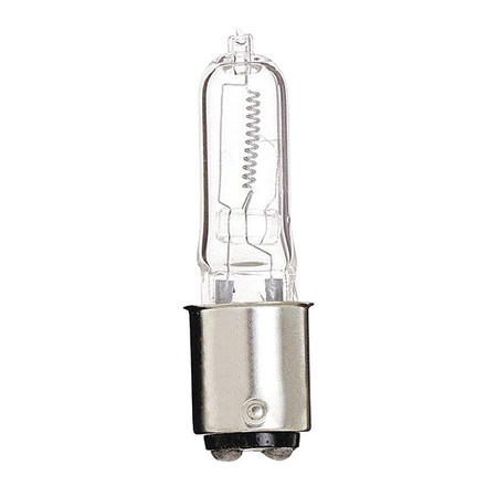 SATCO 50W T4 Halogen Light Bulb - Bayonet Double Contact Base - Clear Finish S1981