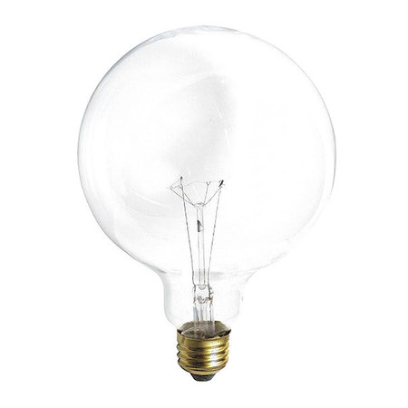 SATCO 150 W G40 Incandescent - Clear - 4000 Hours - 1700L - Medium Base - 120V S3014