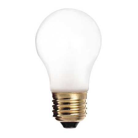 Satco 25 W A15 Incandescent - Frost - 2500 Hours - 120L - Medium Base - 130V - Shatter Proof S4880