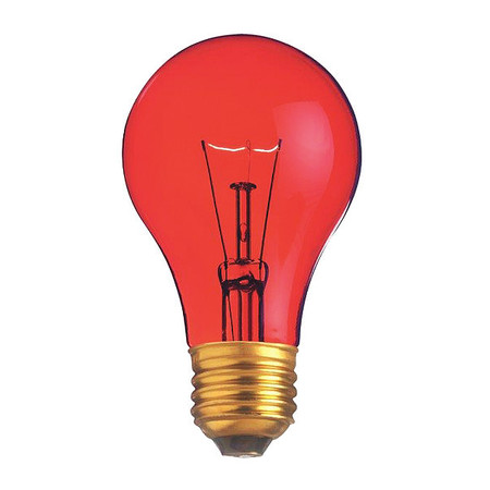 SATCO Bulb, Incandescent, 25W, A19, Medium Base, General Service S6080