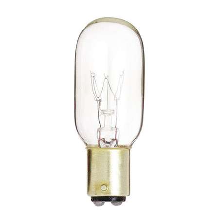 SATCO 25 W T8 Incandescent - Clear - 2500 Hours - 190L - DC Bay Base - 130V - Carded S4721