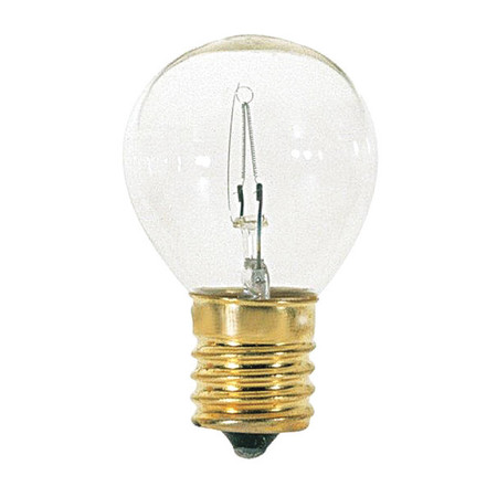 SATCO 40 W S11N Incandescent - Clear - 1500 Hours - 370L - Intermediate Base - 120V - Carded S3729