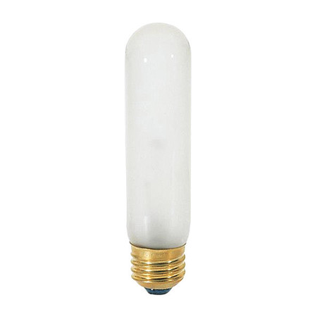 SATCO Bulb, Incandescent, 40W, T10, Medium Base, Tubular S3253