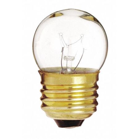 SATCO Bulb, Incandescent, 7.5W, S11, Medium Base, Sign & Indicator S3794