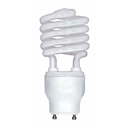 SATCO Bulb, CFL, 23W, T2, GU24 Base, Spirals CFL S8210