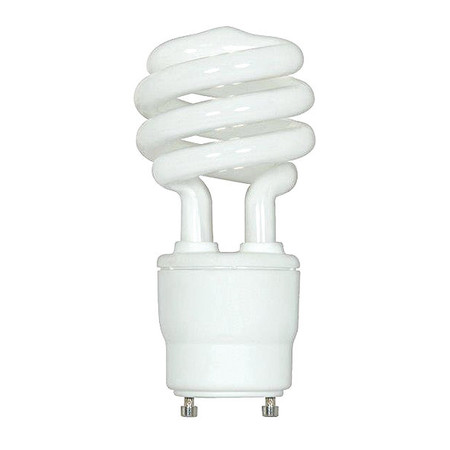 SATCO 18W T2 LED Light Bulb - Bi Pin GU24 Base - White Finish S8229