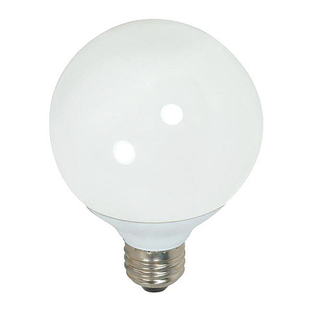 SATCO 15W G25 LED Light Bulb - Medium Base - White Finish S7304