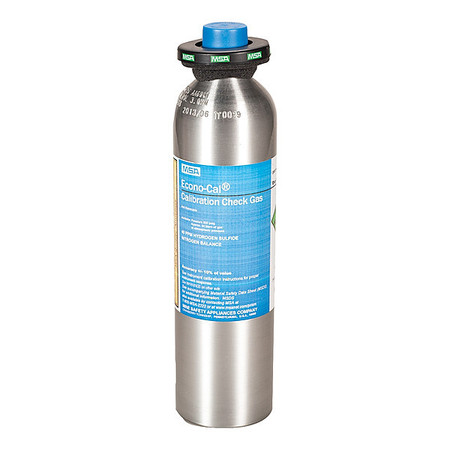 MSA SAFETY Calibration Gas Cylinder, 34L 711062