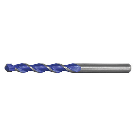 CLE-LINE 118° Multi-Purpose Carbide-Tipped Masonry Drill Cle-Line 1838 Bright HSS RHS/RHC 1/2 C22216