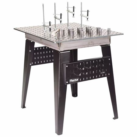 FLEXTUR Welding Table, 36" D, 35" H, 30" W, Metal 71500003
