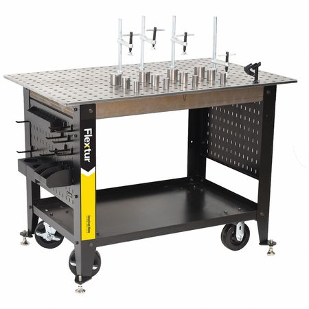 FLEXTUR Welding Work Table, 36" D, 35" H, 30" W 71500009