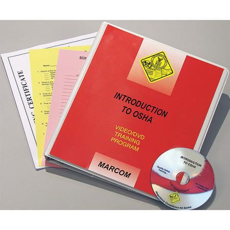 MARCOM Introduction to OSHA Regulatory Compliance DVD Program V0002799EO