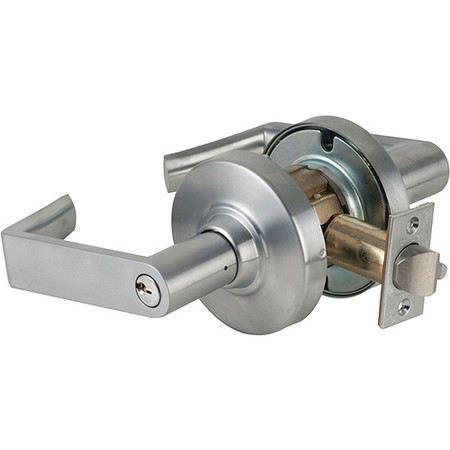 SCHLAGE ND Series Cylindrical Storeroom Lock Rhodes Lever US26D ND80PD RHO 626