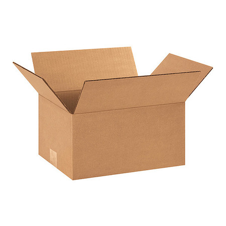 PARTNERS BRAND Corrugated Boxes, 12 1/4" x 9 1/4" x 6", Kraft, 25/Bundle 1296R