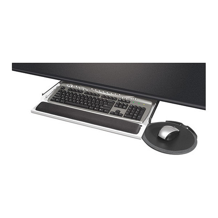 KELLYREST Underdesk Keyboard Drawer, Mse Platform-Gray KCS39180