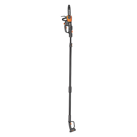 WORX Crdlss Pole/Chain Saw Kit, 20V Li-ion, 10" WG323