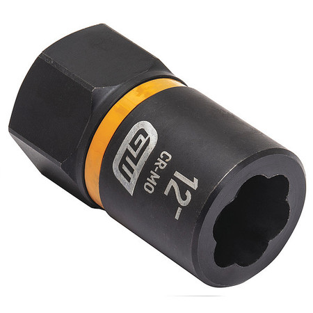 GEARWRENCH 3/8" Drive Bolt Biter™ Impact Extraction Socket 12- mm 84762