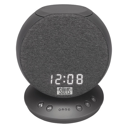 SOLIS Bluetooth/Wi-Fi Wireless Clock with Google Voice Assistant built-in SO-2000