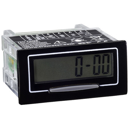 TRUMETER Hour Meter, Rectangular, 2", 50Hz 7511