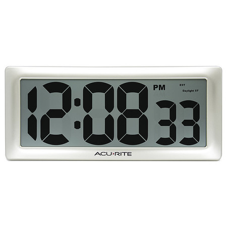 ACURITE Intelli-Time Digital Clock, 13.5" 75173M