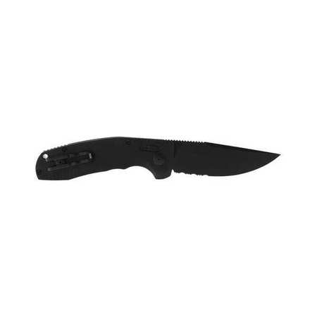 Sog Utility Knife, Serrated, 3-3/8" Blade L 15-38-02-57