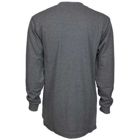 Mcr Safety FR Long Sleeve Shirt, 10.6 cal/sq cm, Gray LST1GM
