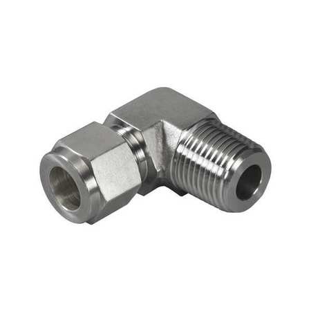 Brennan Industries Instrumentation Fittings, 1/4", Plug, SS N2501-06-06-SS