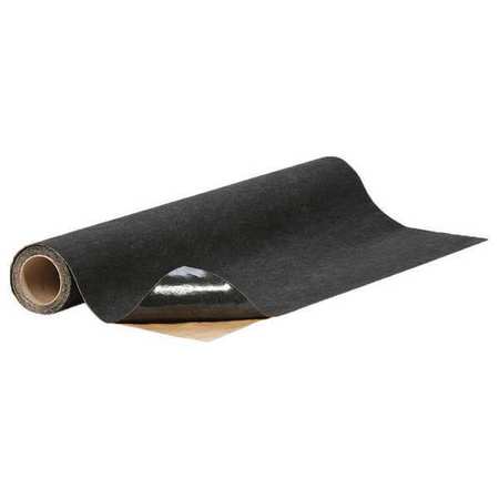 PIG Carpet Protection Mat, Grease, Oils, Water Absorbed, Black, Polyester, Polypropylene GRPCP36212-BK