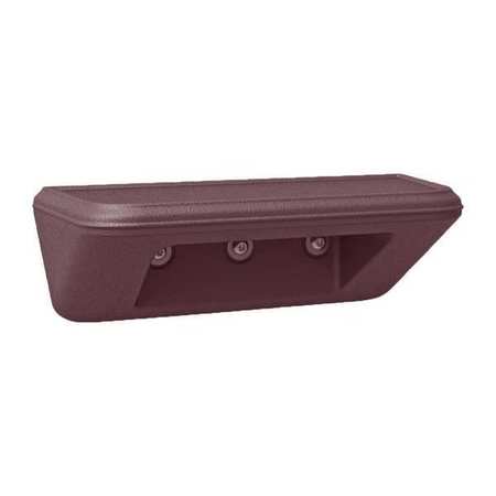 ENDURANCE Endurance Wall Mount Step/Shelf, Burgundy 7600BY