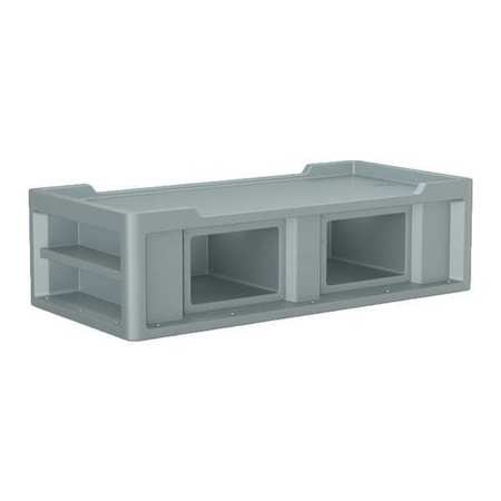 ENDURANCE Endurance Bed 2.1, Gray, 24 in H 7802GY