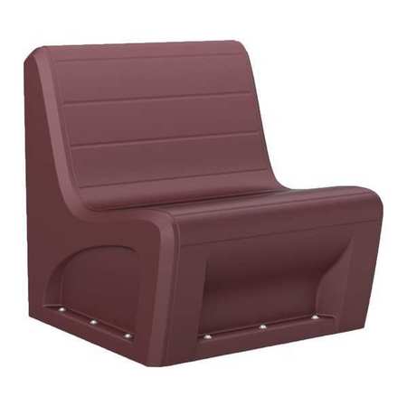 SABRE Sabre Sectional Chair, Burgundy 96484BY