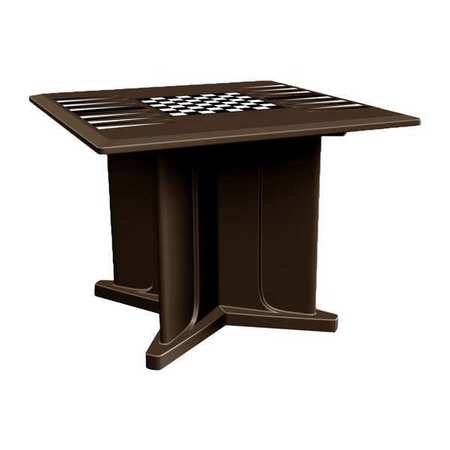 ENDURANCE Endurance Table, 42" Square, Brown 66750BNGT