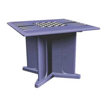 ENDURANCE Table, 42" Square, Indigo, Game Top 66750IGGT