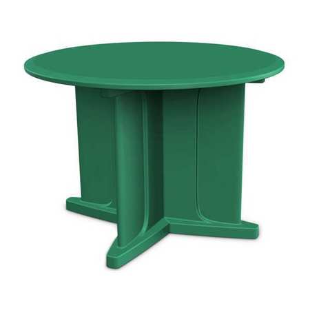 ENDURANCE Round Endurance Table 48" Round Green, 48 in W, 48 in L, 29 in H 66751GN