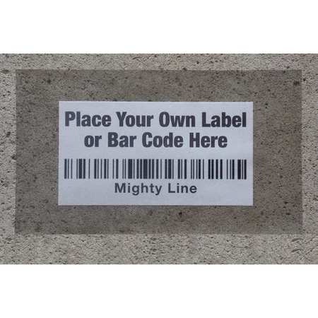 MIGHTY LINE Floor Label Cover, PK50 MLabel1013