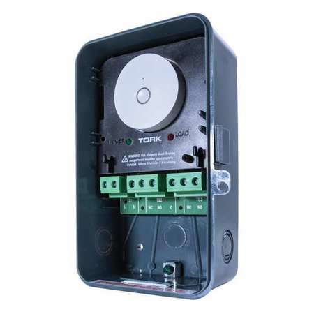 Tork Digital Time Switch, 1 Channel, DPDT, 40 A WFTU40