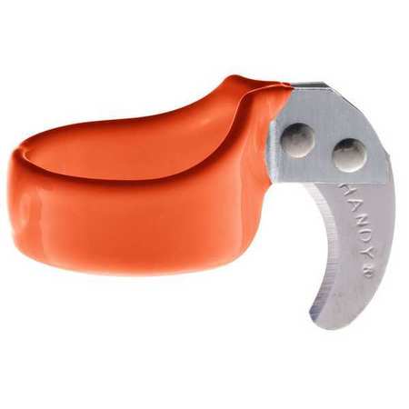 HANDY Ring Knife, Blade Safety, Steel Blade, PK12 O-V-Orange-7