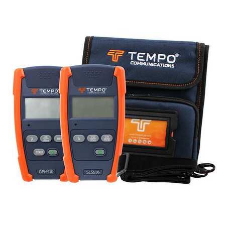TEMPO COMMUNICATIONS Light Source Power Meter Kit SM T 1650 KIT