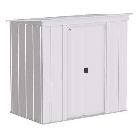 ARROW STORAGE PRODUCTS Shed, Gray, Assembled CLP64FG